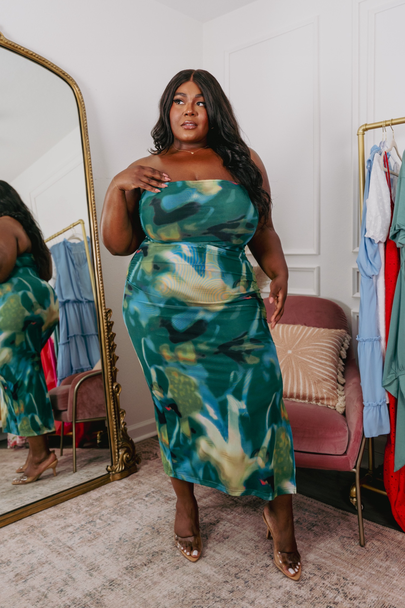 Y’all already know; if I like it and they have it in another color…consider it grabbed. Which is your fave? 

Wearing an XXL , strapless bra and shapewear (XL)

#plussizefashion #plussizeoutfit #plussizedresses #amazondresses    

#LTKSaleAlert #LTKFindsUnder50 #LTKPlusSize