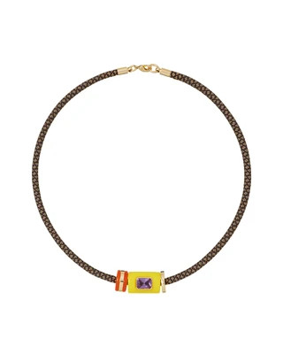 The Cylinder Cord Necklace | Roxanne Assoulin
