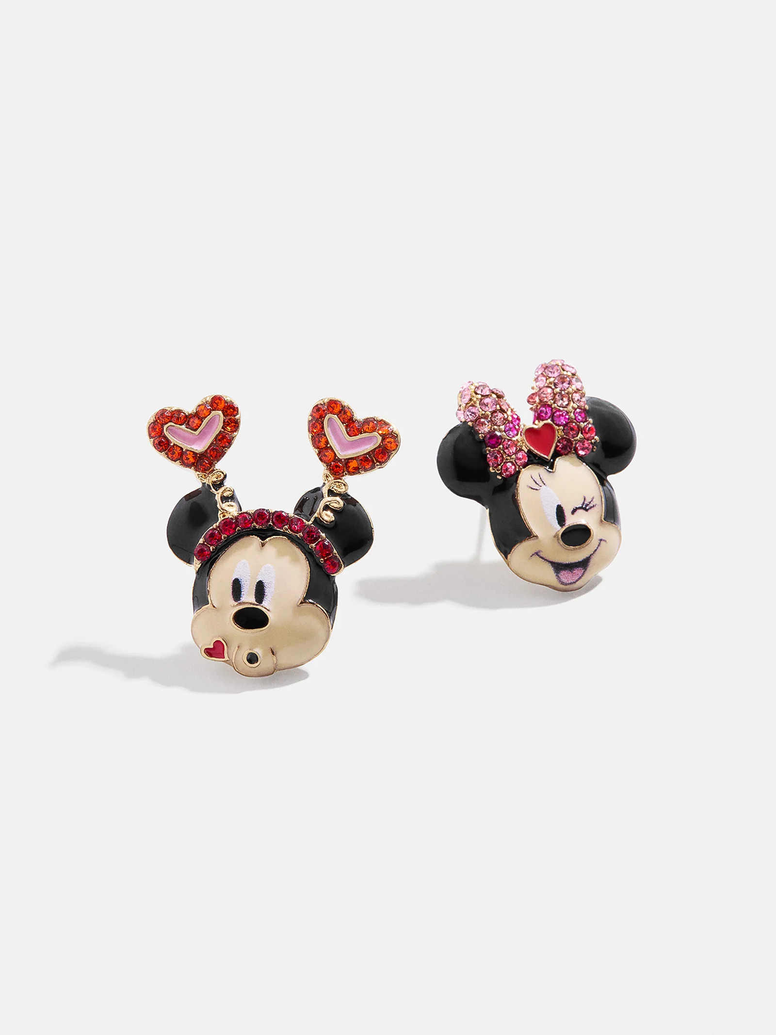 Disney Mickey Mouse & Minnie Mouse Better Half Earrings - Mickey Mouse | BaubleBar (US)