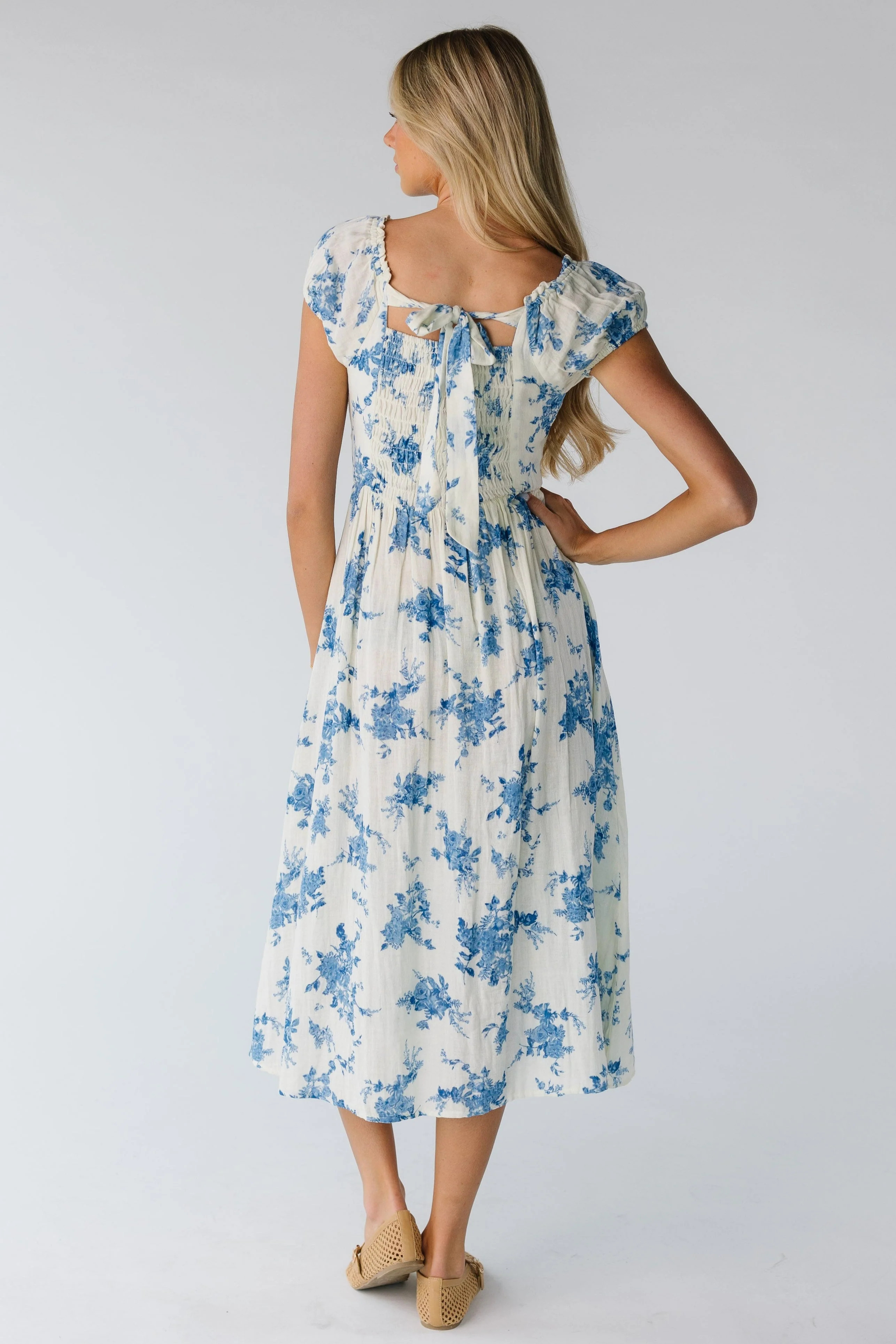 Citrus Lively Smocked Waist Dress | Called To Surf