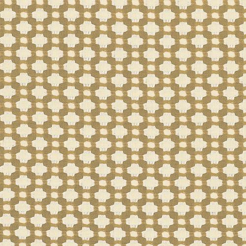 Schumacher Betwixt Biscuit/Ivory Fabric | DecoratorsBest | DecoratorsBest