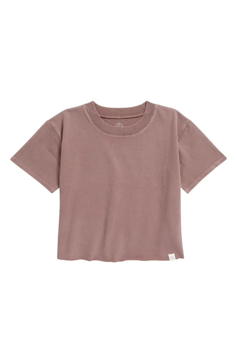 Kids' Washed Crop T-Shirt | Nordstrom
