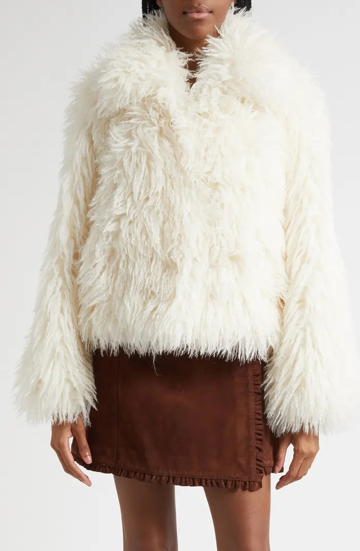 Cinq à Sept Geraldine Faux Fur Coat | Nordstrom | Nordstrom