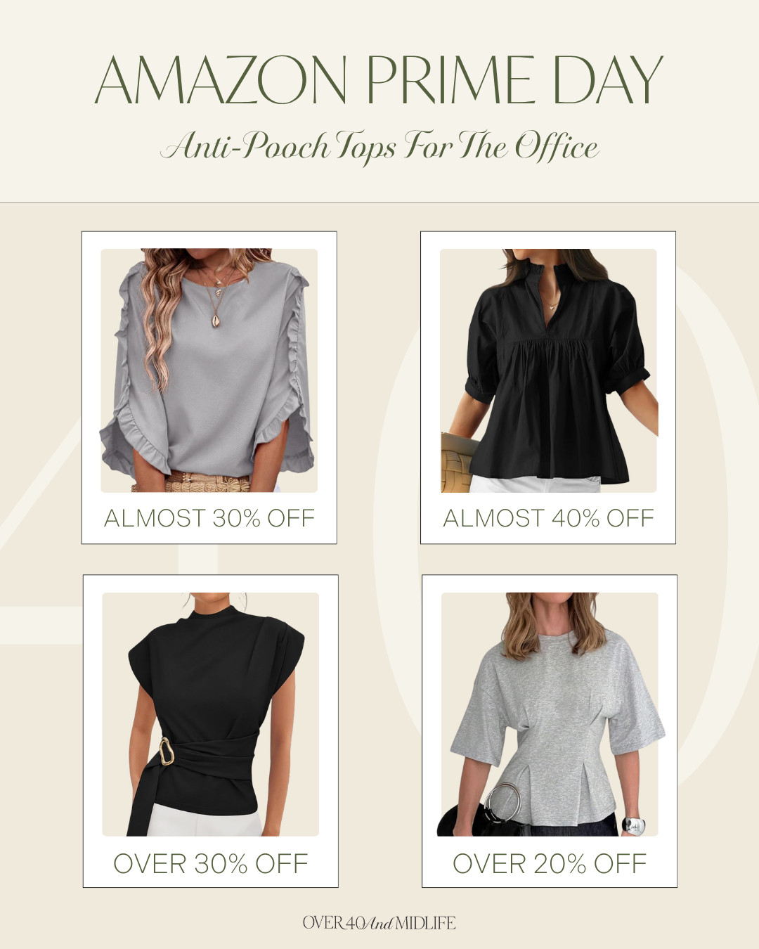 Amazon Prime Day Sale - Fashion Finds ✨

summer tops // amazon tops // casual outfits // casual outfits amazon // casual outfit ideas // amazon fashion // amazon finds // amazon outfits // amazon style // amazon outfits for every day // amazon outfit ideas // summer outfits // summer outfits casual // summer outfit ideas // prime day // amazon prime day // work outfit // work tops // workwear outfit 

 #LTKootd #LTKOver40 #LTKWorkwear