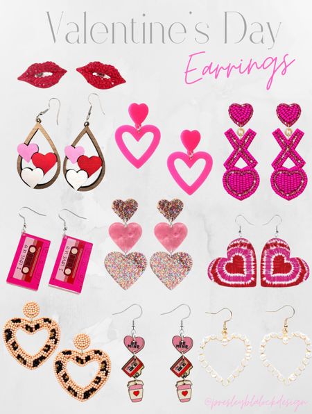 Amazon Finds / Amazon Fashion / Valentines Day Earrings / Statement Earrings / Heart Shaped / V Day / Valentines Accessories / Amazon Earrings / Founditonamazon / Sale Alert 

#LTKfindsunder50 #LTKSeasonal #LTKGiftGuide