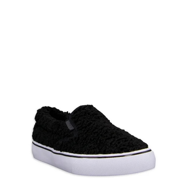 Lugz Women's Sammy Fleece Slip On Sneaker - Walmart.com | Walmart (US)