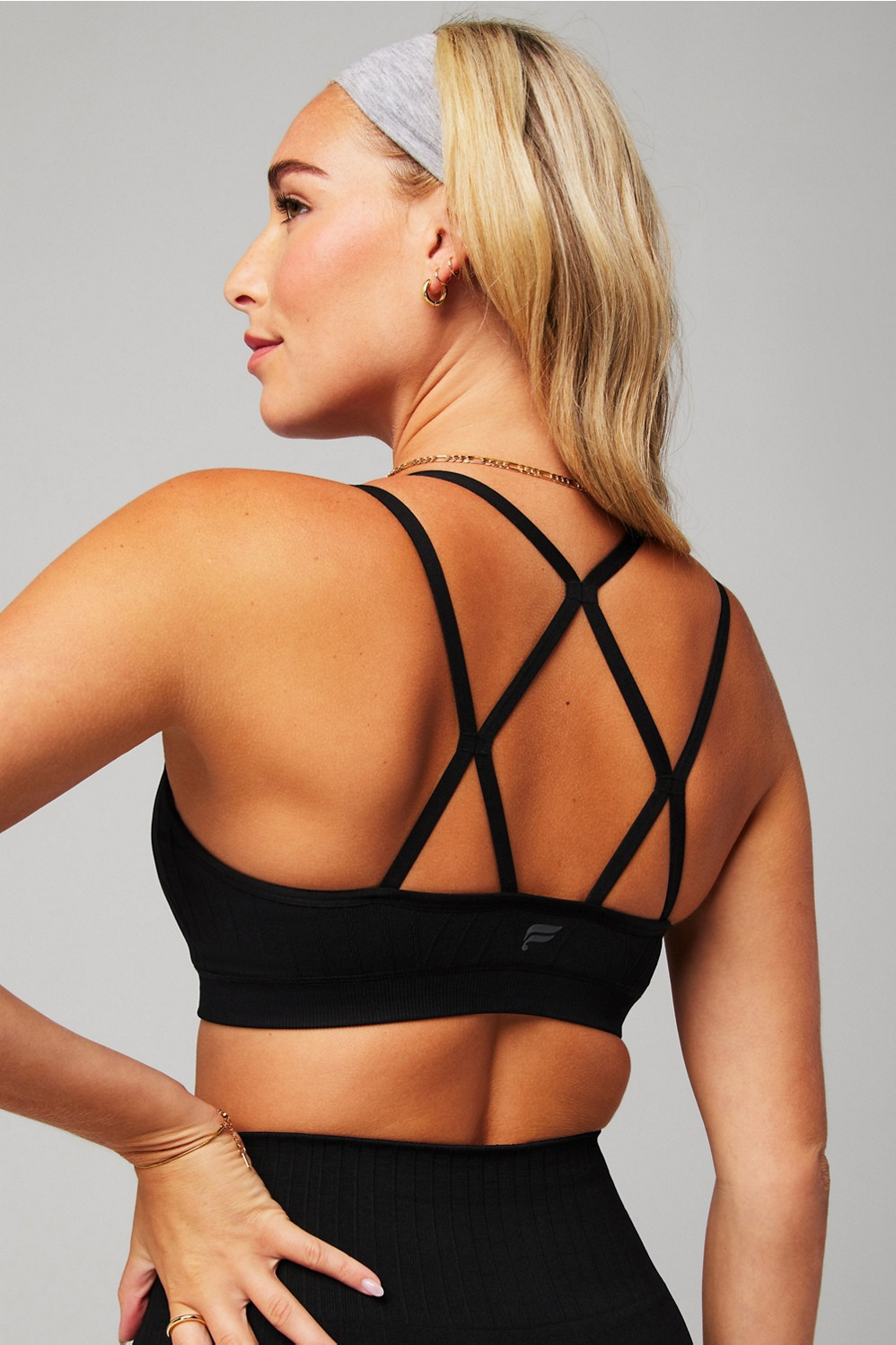 Low Impact Seamless Strappy Bra | Fabletics - North America