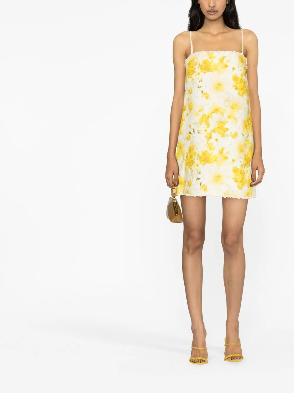ZIMMERMANN Vestido Wonderland Shell De Linho - Farfetch | Farfetch Global