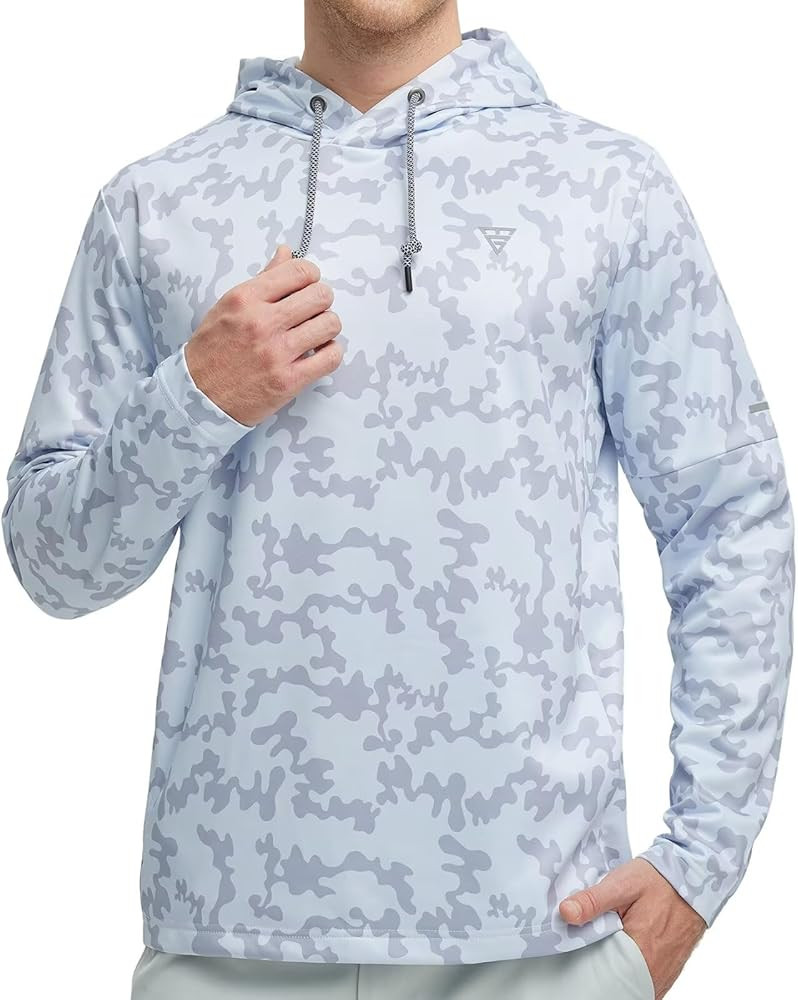 Hoodies for Men Golf Fleece Hooded Sweatshirts Dry Fit Athletic Lightweight Casual Midlayer Mens ... | Amazon (US)