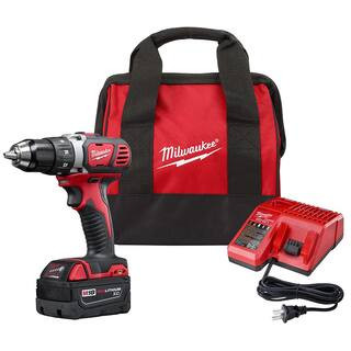 Milwaukee M18 18-Volt Lithium-Ion Cordless 1/2 in. Drill Driver Kit W/ (1) 3.0Ah Battery, Charger... | The Home Depot