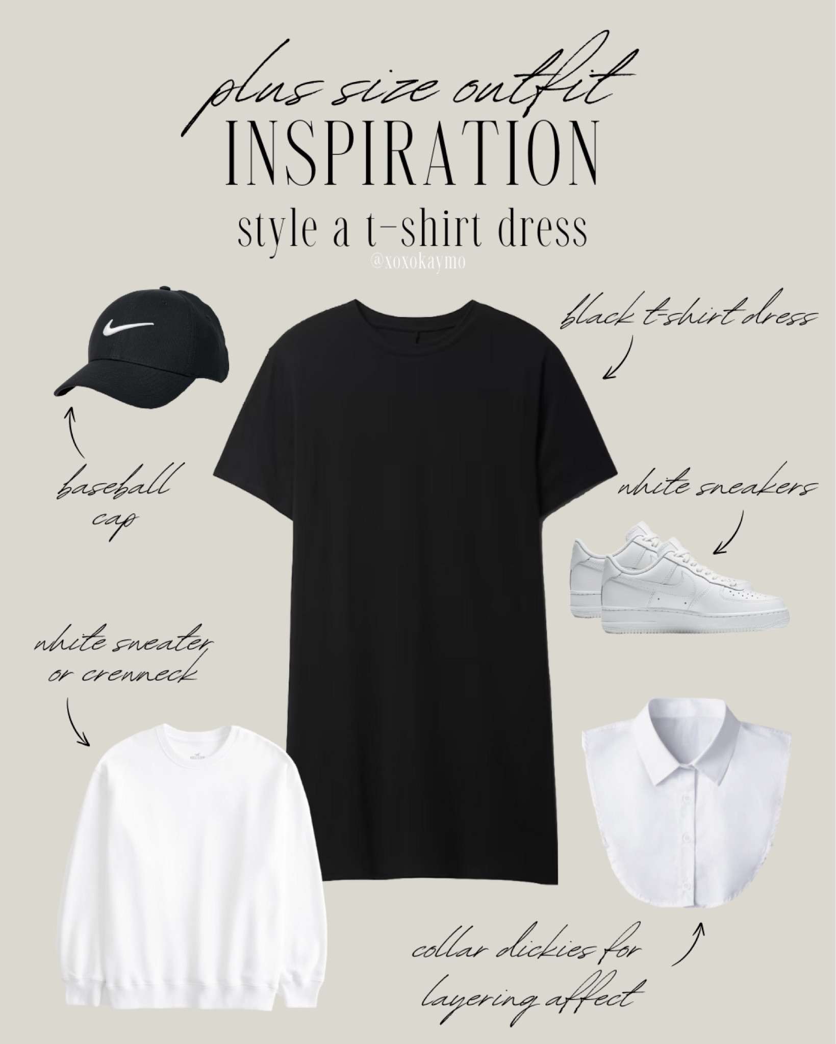 plus size athleisure wear outfit how to style a t-shirt dress!

#LTKmidsize #LTKplussize #LTKstyletip