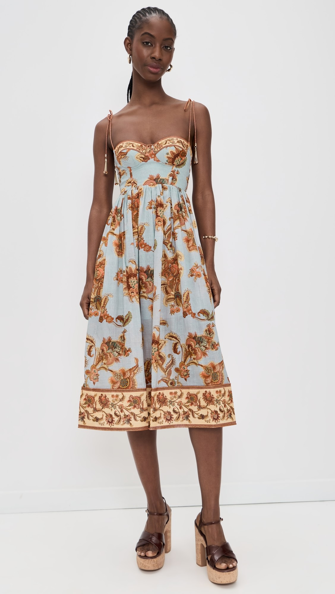 Aster Corset Midi Dress | Shopbop