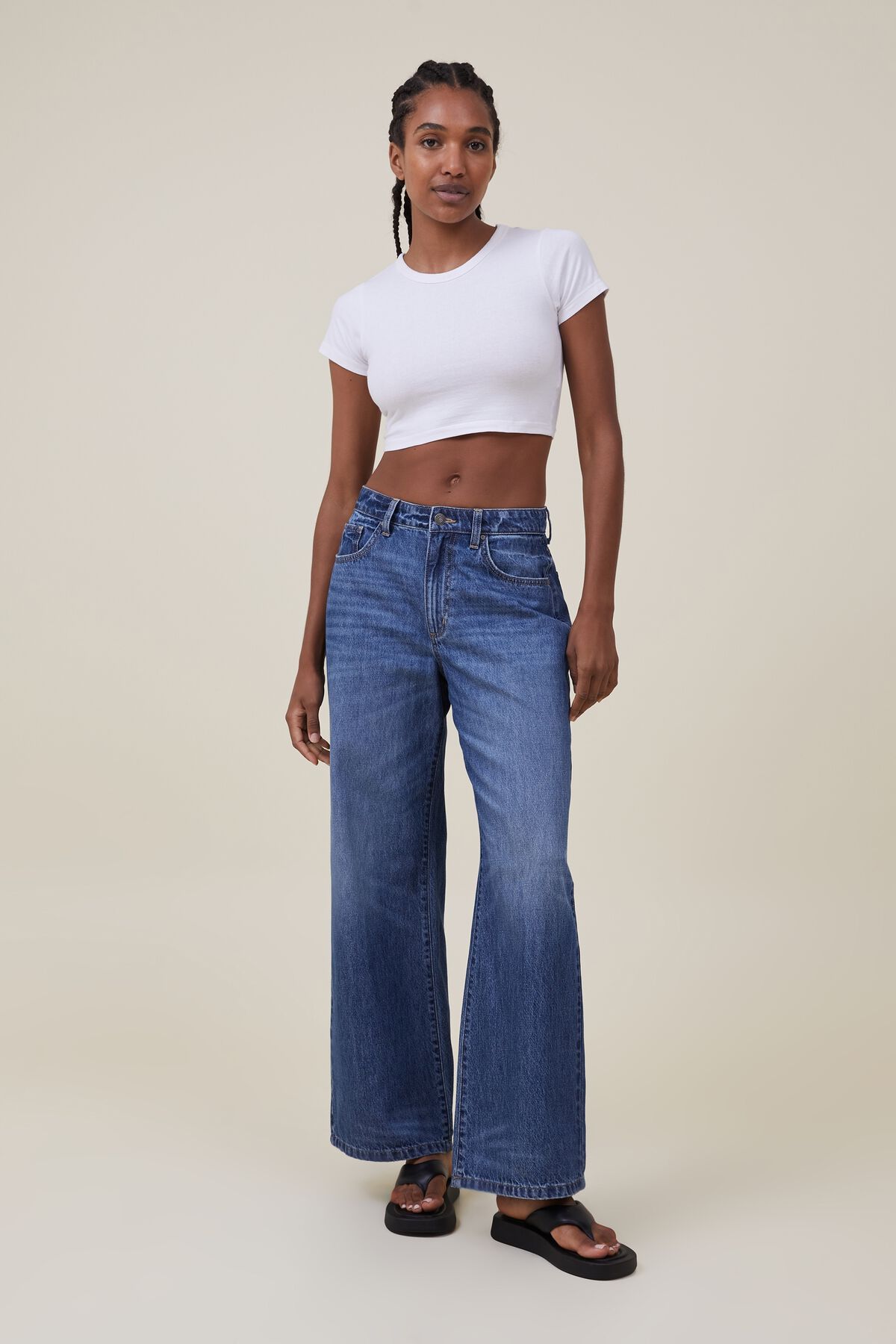 Relaxed Wide Leg Jean | Cotton On (UK)