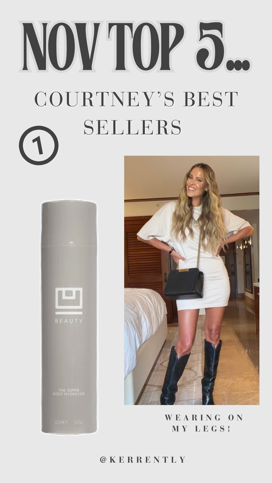Bestsellers from the month of November and Ubeauty SuperBody Hydrator came in at #1! I personally use this product all the time and genuinely love it.

#LTKHoliday #LTKBeauty #LTKGiftGuide