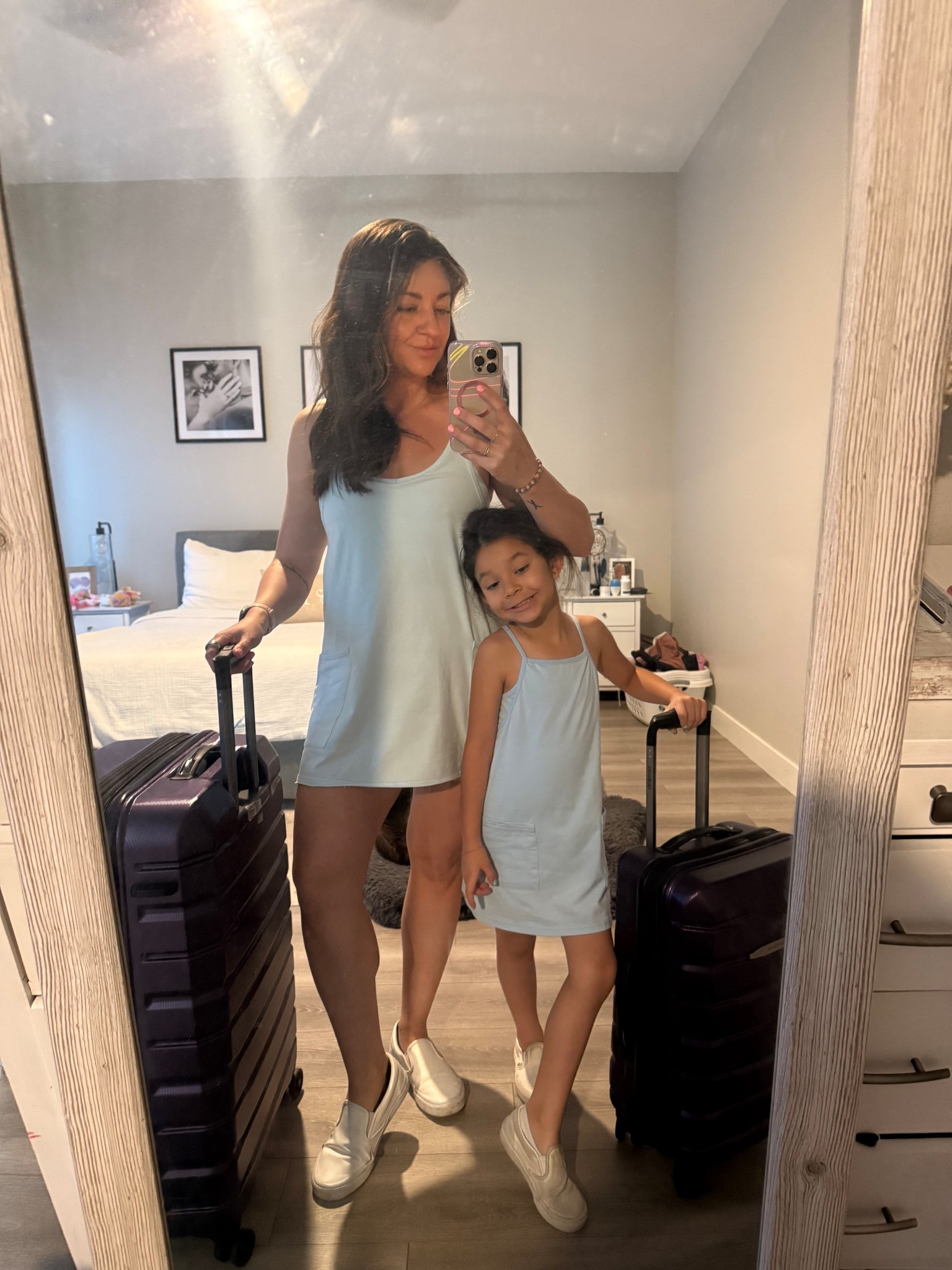 Mommy and me matching outfits for our travel day! 💕

#LTKTravel #LTKFamily #LTKKids