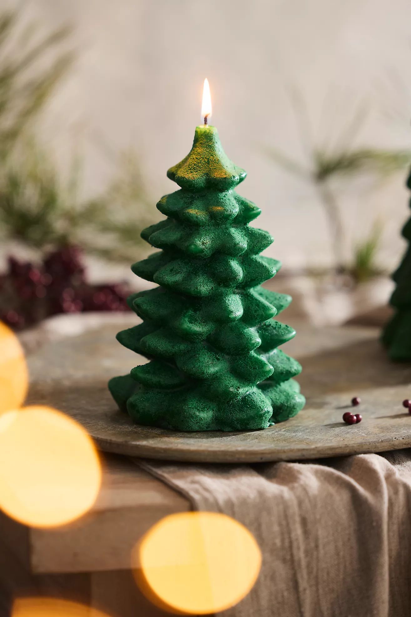 Evergreen Tree Candle | Anthropologie (US)