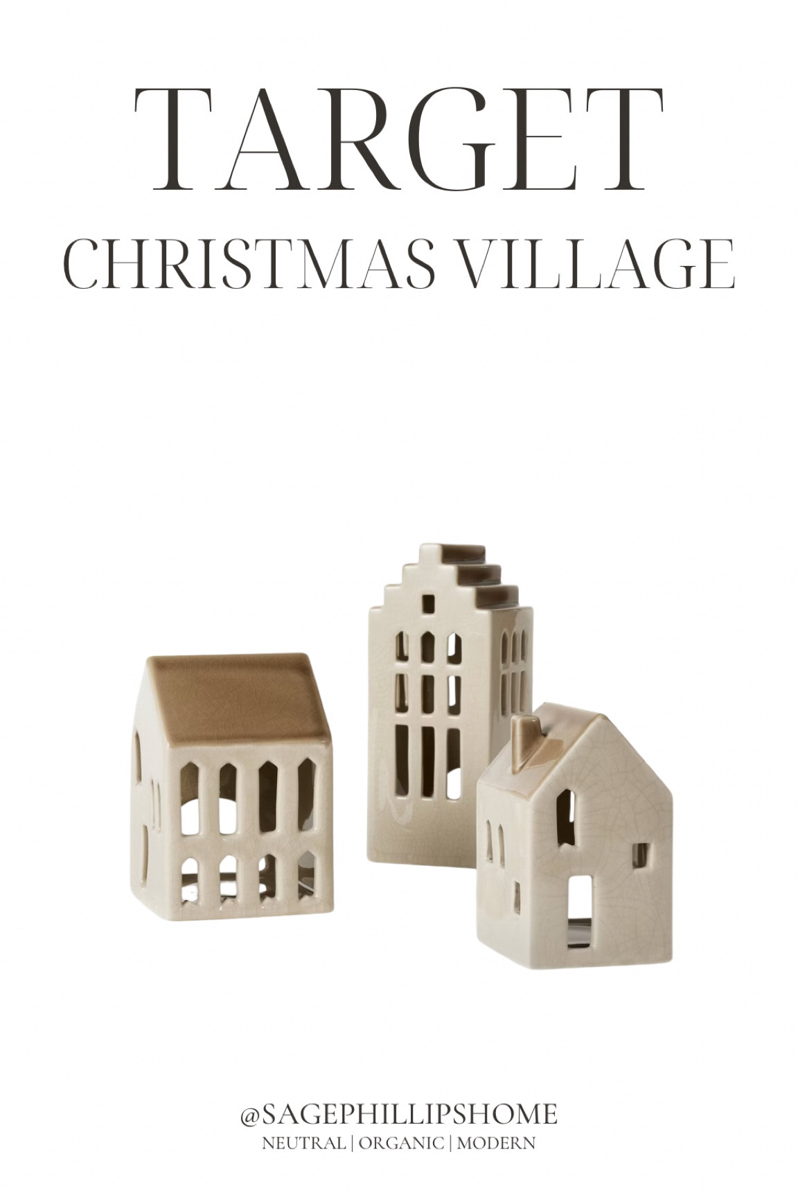 How cute is this neutral Christmas village from Target? 😍 It’s the perfect little accent to bring that festive warmth into any space while keeping things minimal. Love love love 😍😍



#TargetHoliday #ChristmasVillage #NeutralDecor #OrganicModern #CozyHomeVibes”


#LTKsale #LTKautumn #LTKcanada