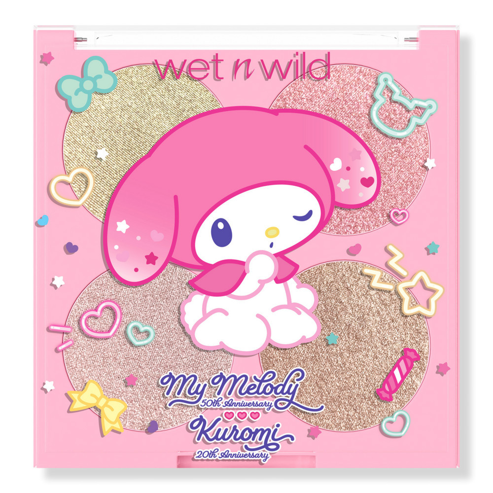 Wet n Wild My Melody Anniversary Blush & Highlighter Quad | Ulta