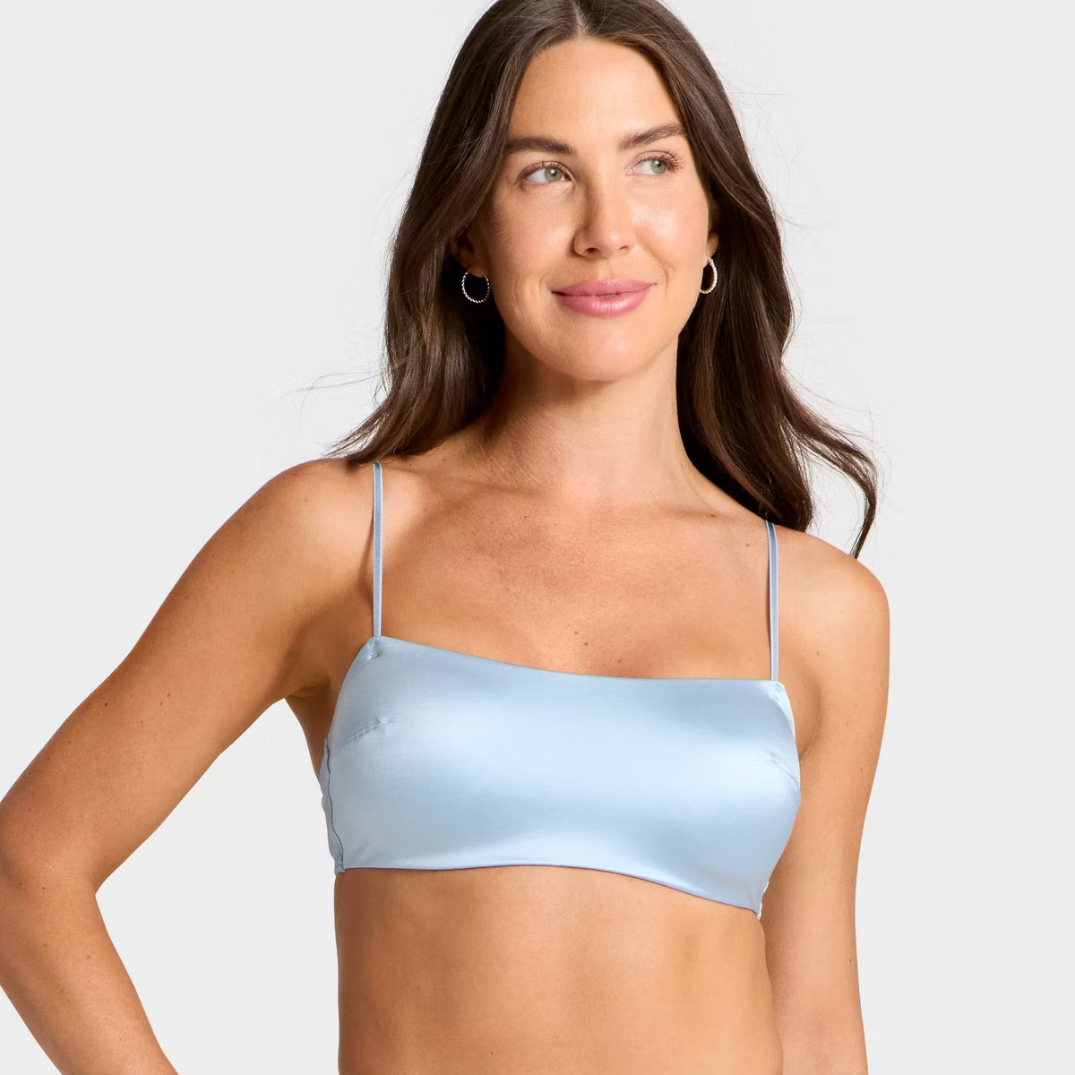 Women's Satin Unlined Scoop Bralette - Auden™ | Target
