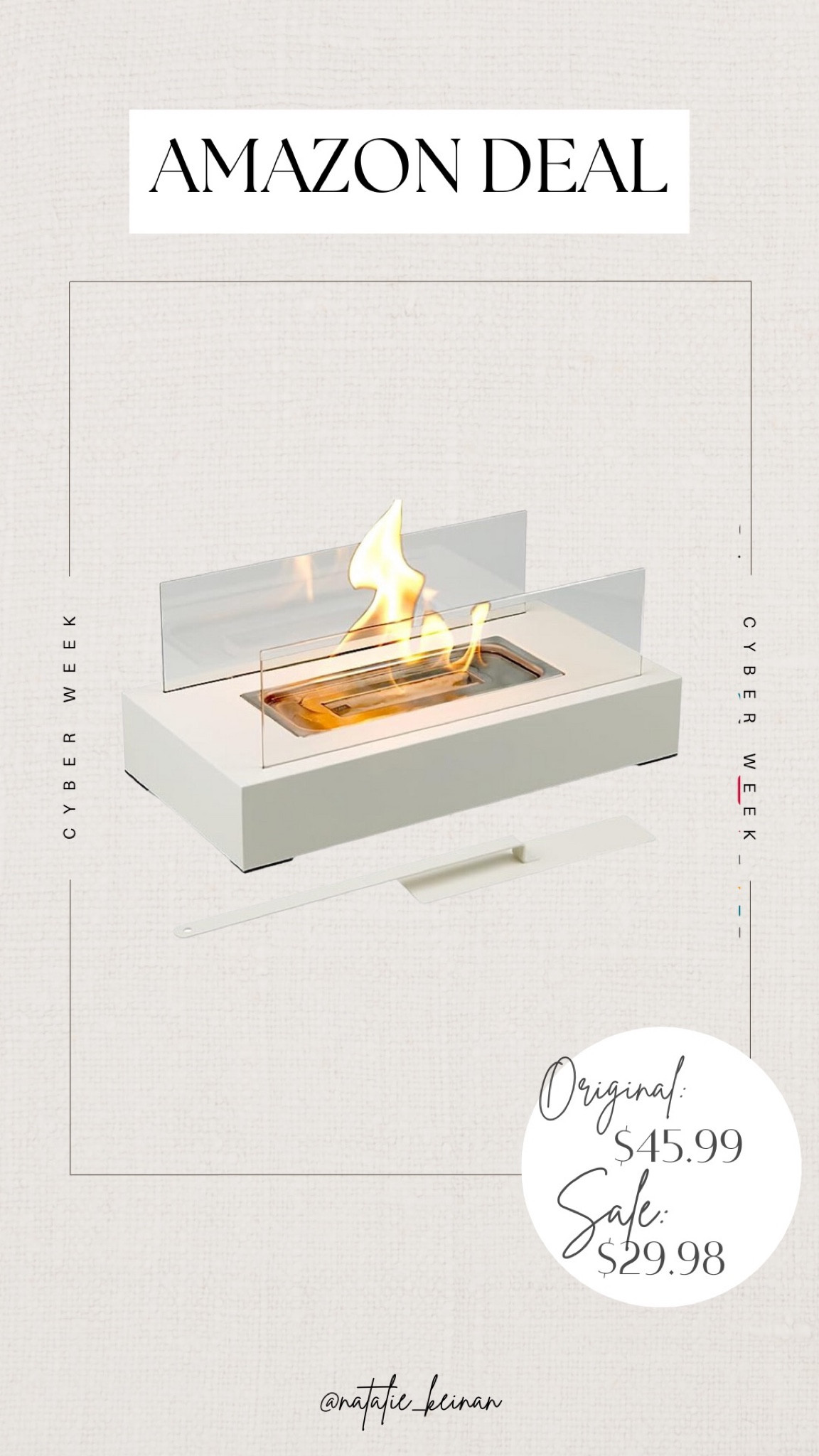 Tabletop fire pit from Amazon would make a great gift!

#LTKGiftGuide #LTKsalealert #LTKCyberWeek