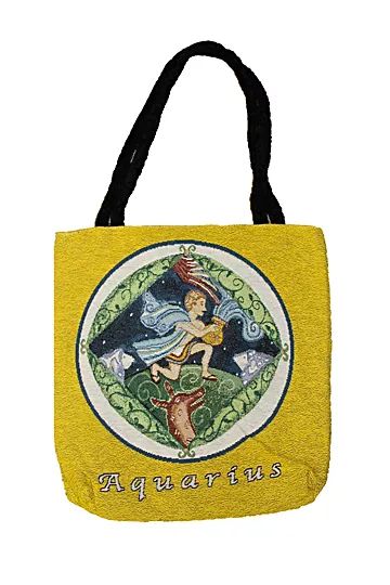 Vintage 1990's Zodiac Tote Bag Selected By Afterlife Boutique | Free People (Global - UK&FR Excluded)