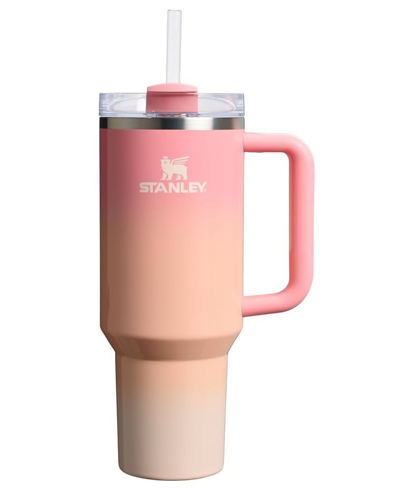 STANLEY Quencher H2.0 Tumbler with Handle and Straw 40 oz | Flowstate 3-Position Lid | Cup Holder... | Amazon (US)