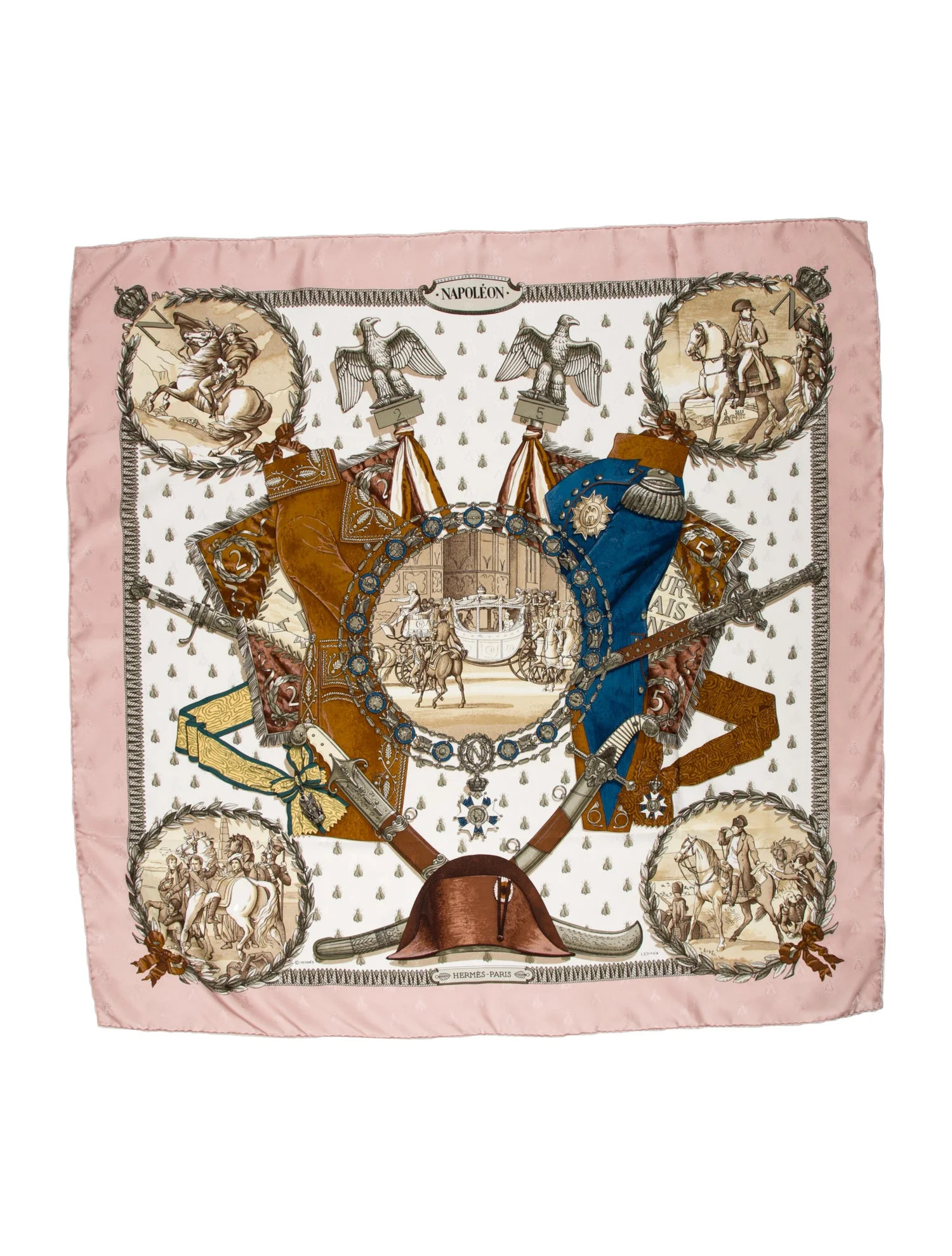 Napoléon Jacquard Silk Scarf | The RealReal