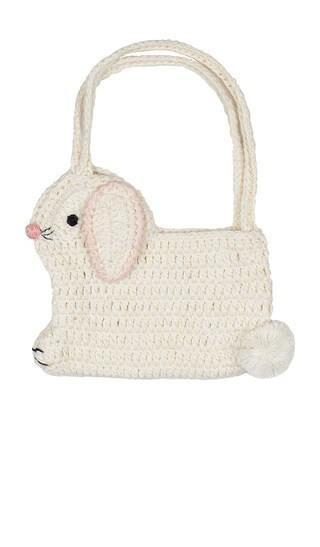 Wild Wawa Kids Crochet Purse in Cream. | Revolve Clothing (Global)