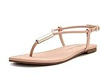 Katy Perry Women's The Jule Flat Sandal, Light TAN, 10 | Amazon (US)