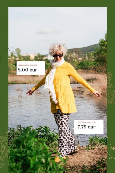 #fashionover40 #fashionista #nyc #agelessfashion #50plusandfabulous #fashionover60 #fashionphotography #nytstylenotage #Bellpants #pants #cottonpants #floralpants
#ruffledblouse #layeredblouse #ruffledT-shirt #yellowt-shirt
#

#LTKeurope #LTKunder50 #LTKSeasonal