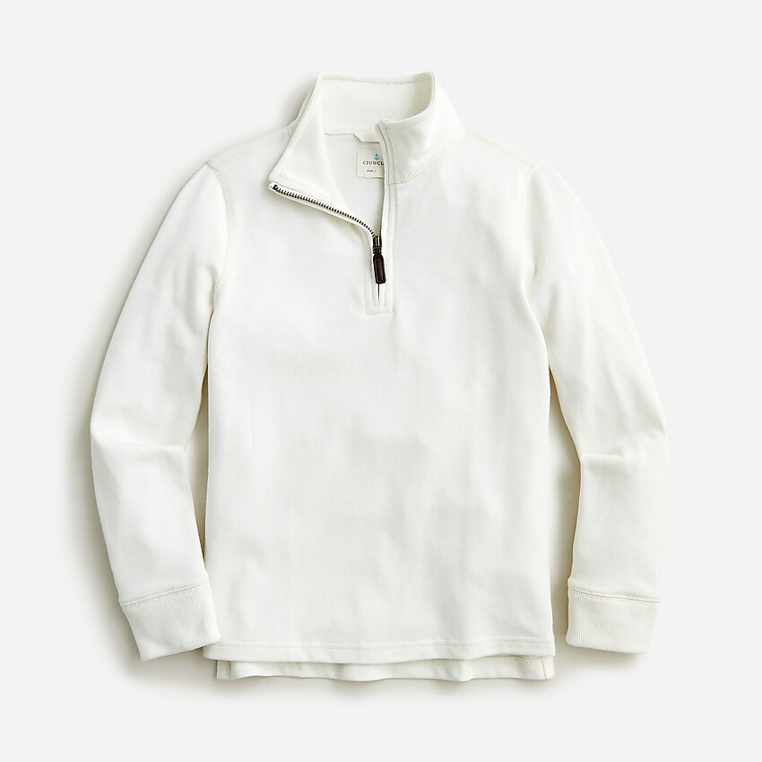 Kids' half-zip cotton popover shirt | J. Crew US