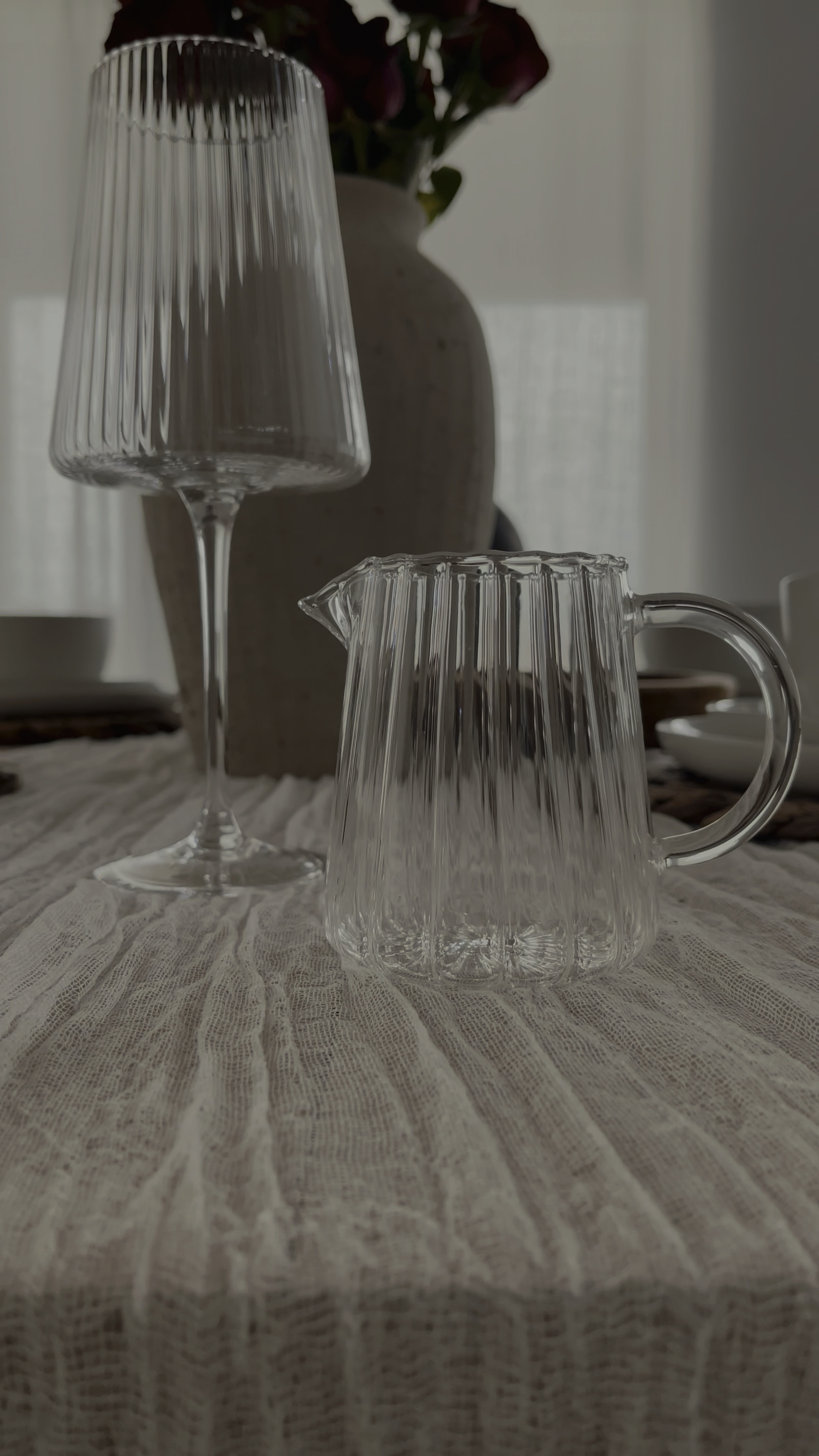 Axlan Fluted Textured Wine Glasses curated on LTK