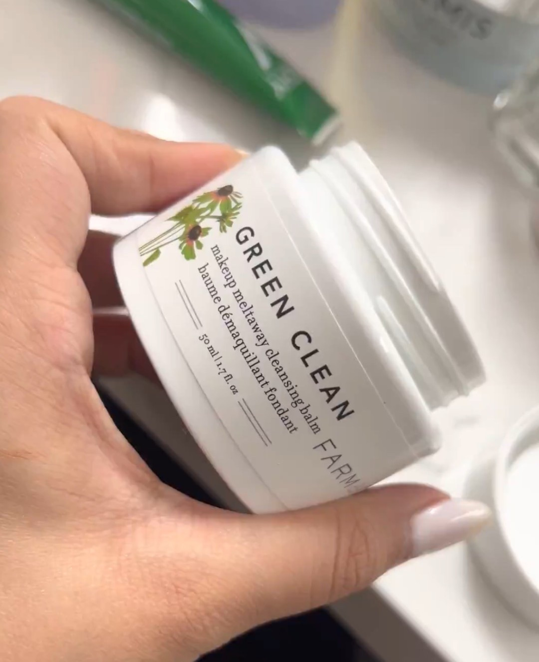 This cleansing balm is the Green Clean I recommend (this was almost empty at that time). I normally used micellar water as my makeup remover until I rediscovered this. It’s great for taking off your makeup at night and even works well with waterproof makeup.

It’s on sale for Sephora Savings Event

#LTKBeauty #LTKSaleAlert #LTKselfcare