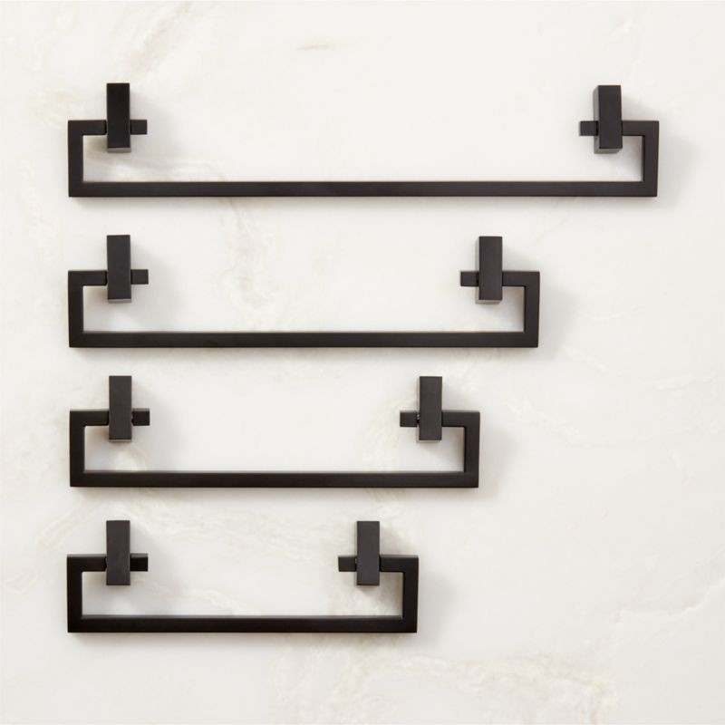 Raelle Black Handles | CB2 | CB2