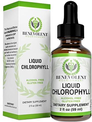 Amazon.com: Chlorophyll Liquid Drops – Energy Boost | Immune System Support | Internal Deodoran... | Amazon (US)