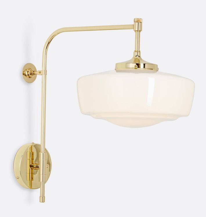 Eastmoreland 4" Fitter Swing Arm Wall Sconce | Rejuvenation