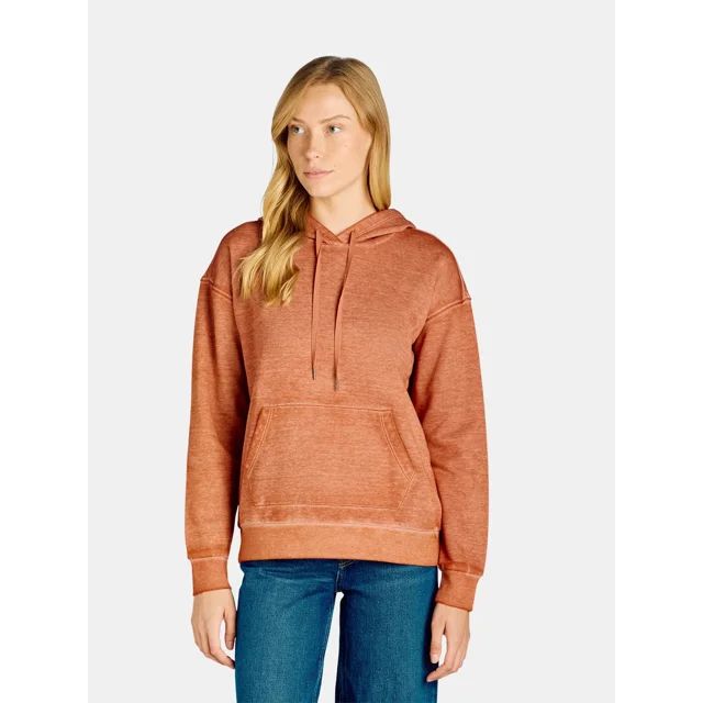 Time and Tru Women's Washed Hoodie | Walmart (US)