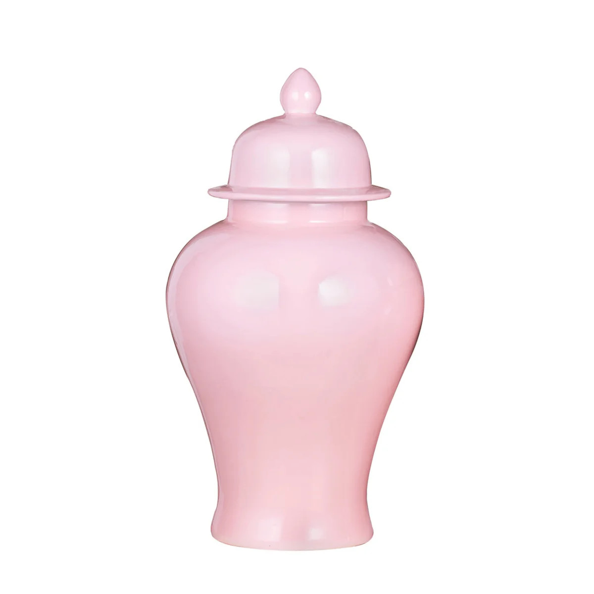 Small Porcelain Blush Pink Temple Jar | The Well Appointed House, LLC
