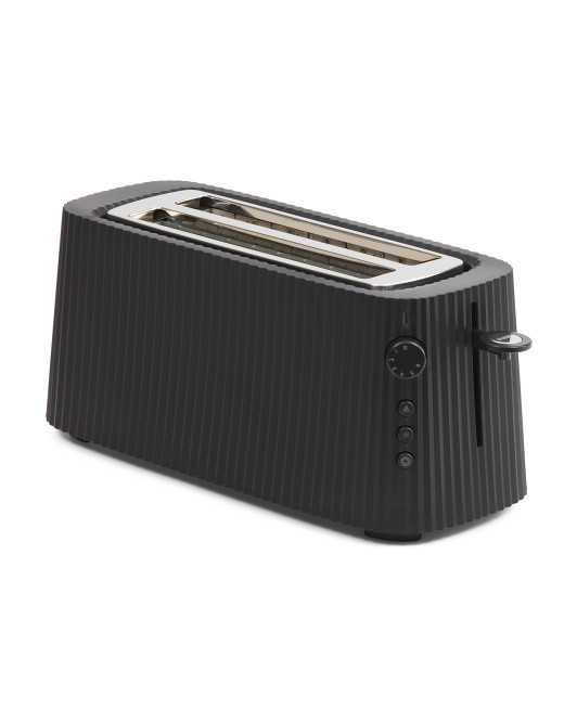 Made In Italy Stainless Steel Plisse Toaster And Croissant Warmer | TJ Maxx