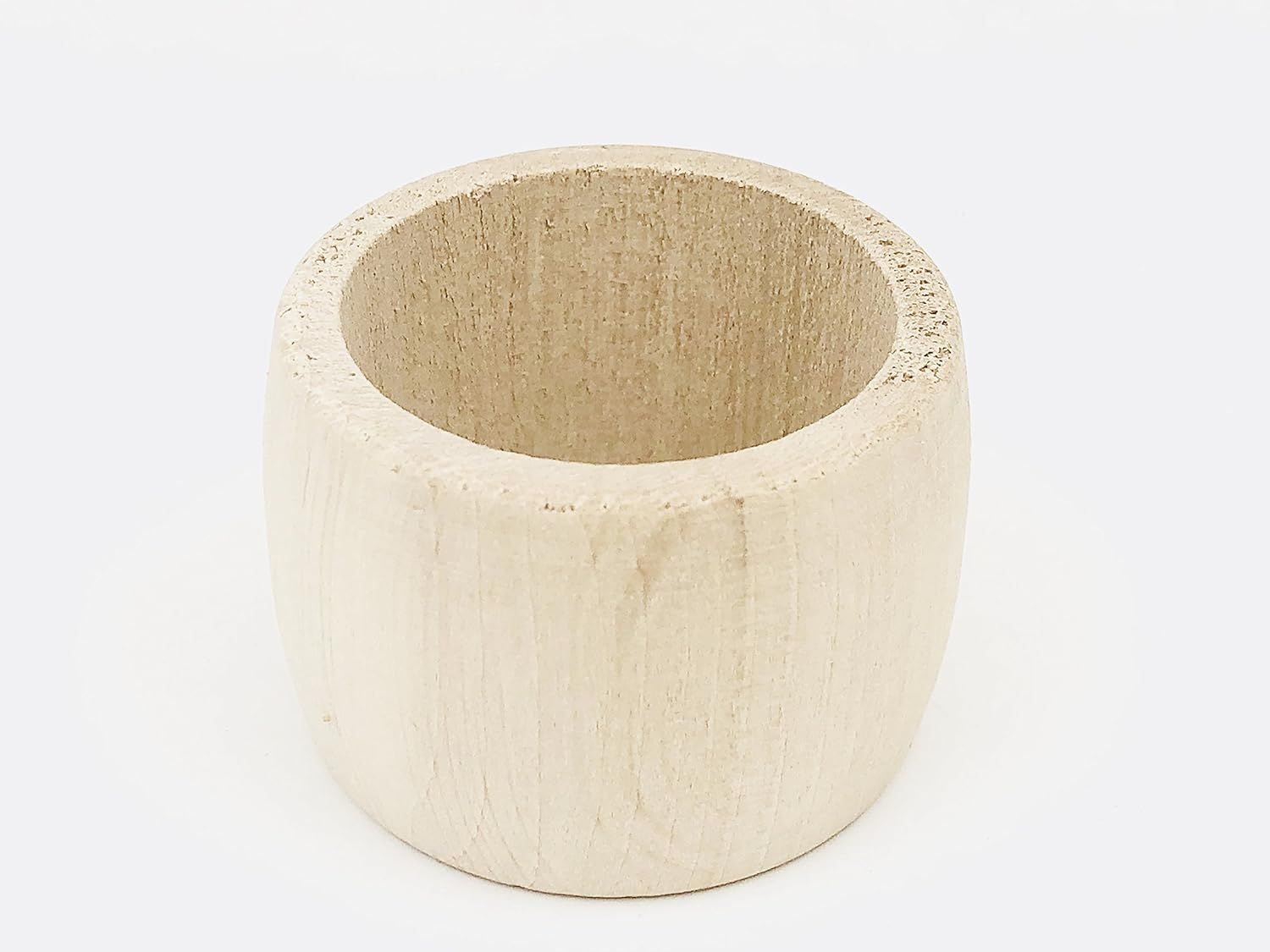 Untreated Wood Napkin Rings Made In Jura Set of 6 | Amazon (UK)
