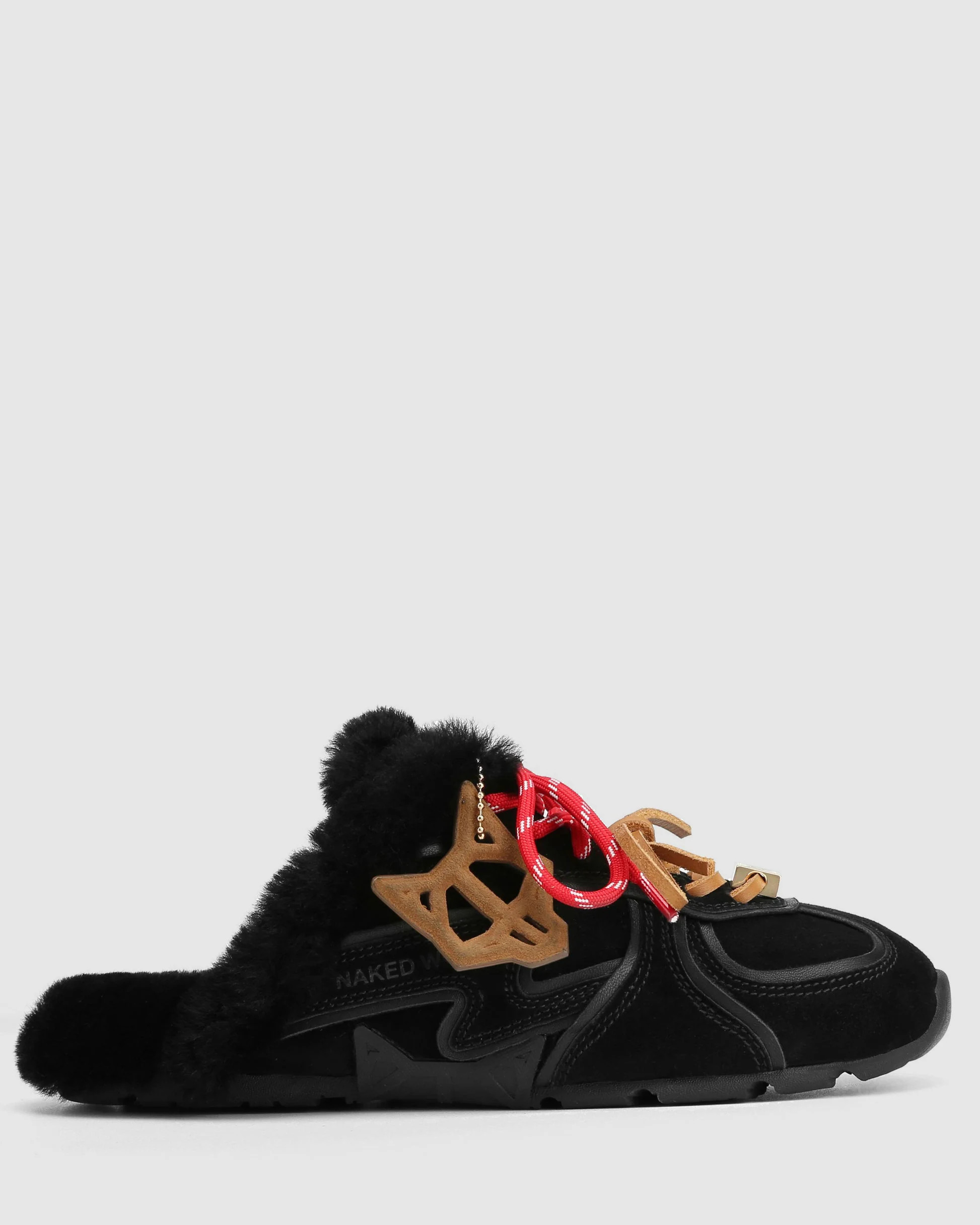 Adorn Black Suede | Naked Wolfe