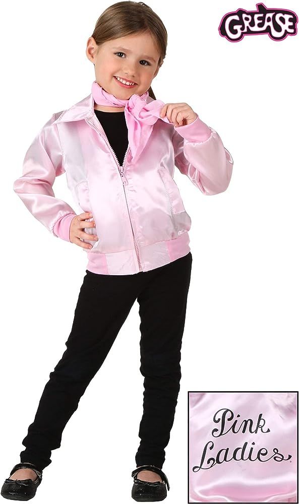 Grease Toddler Pink Ladies Jacket Costume | Amazon (US)