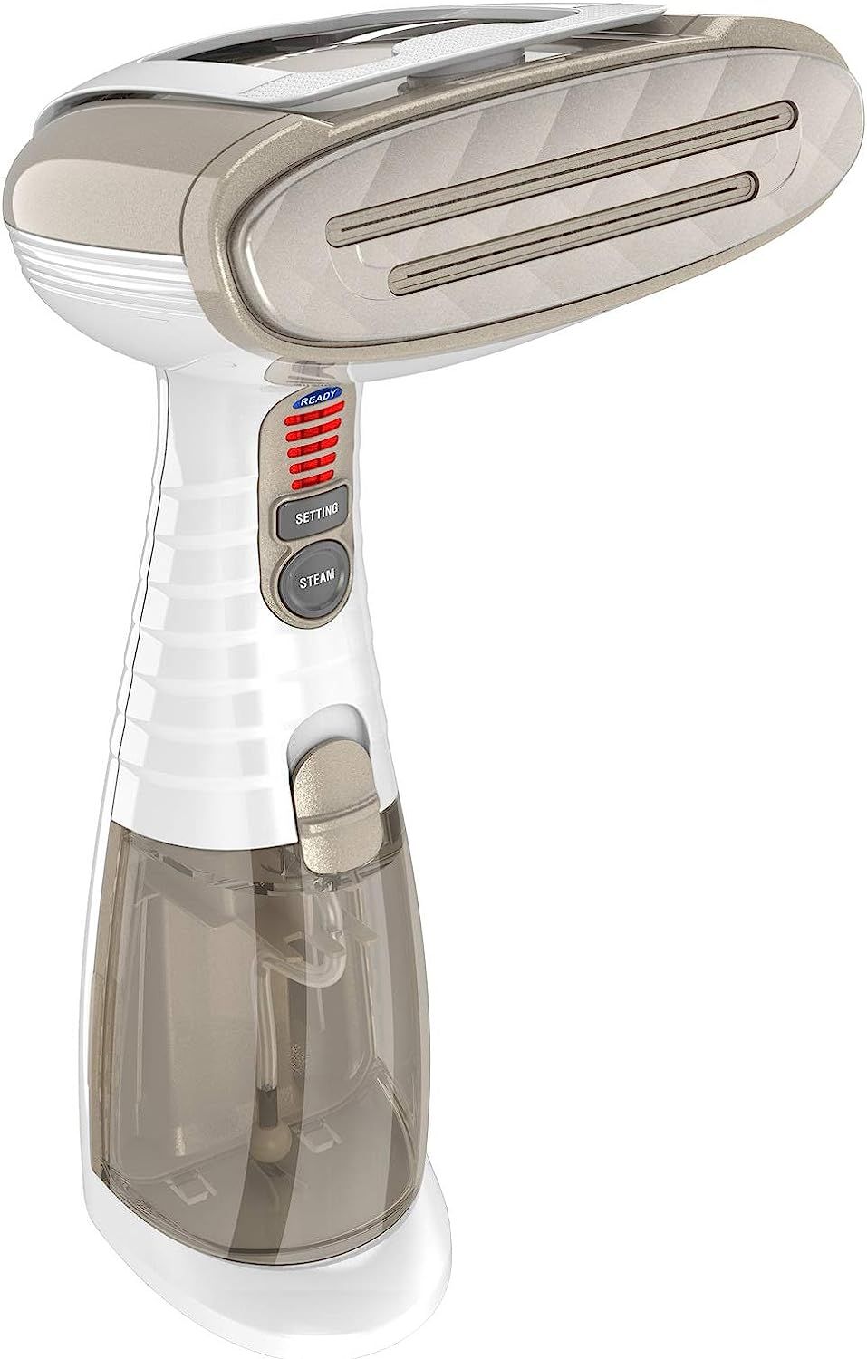 Conair Turbo ExtremeSteam Hand Held Fabric Steamer, White/Champagne | Amazon (US)