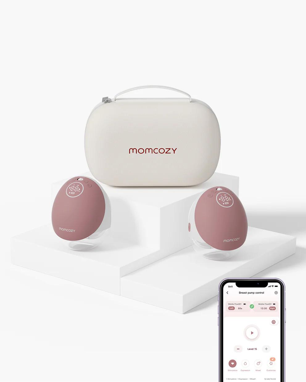 M9 Mobile Hands-free Breast Pump | Personalised Pumping | Momcozy US