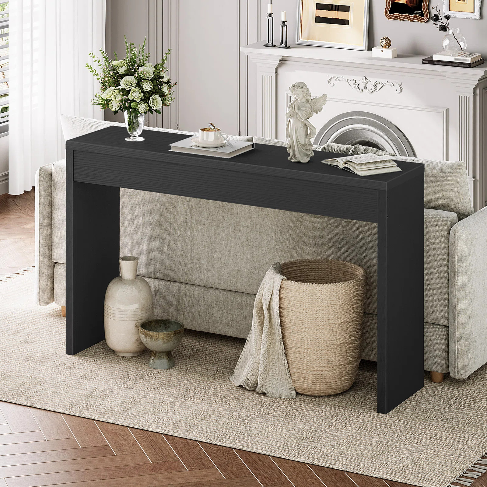 Nooriyah 47.2" Narrow Console Table  Hallway Foyer Table | Wayfair North America