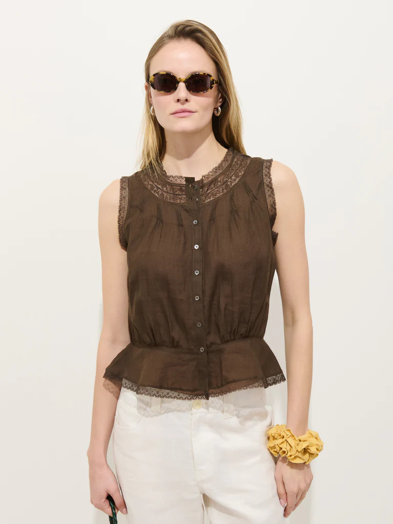 Collette Top In Ramie | Alex Mill