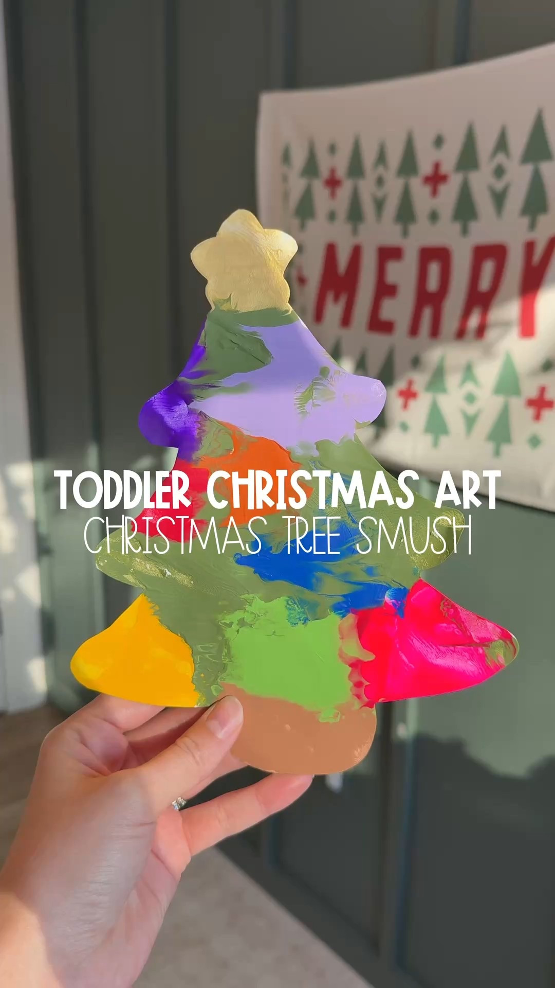 Christmas Toddler Art Idea 🎄✨ (Mess-Free!)
Sharing our new favorite holiday craft using the Crayola Mess Free Finger Painting Station. I placed a Christmas tree cut-out inside, added gold, brown, green + colorful “ornament” dots, clipped it closed, and let my toddler smush and swirl the paint.

When she was done, I opened it up, set the artwork out to dry, and rinsed the station clean in seconds. No ziploc bags, no waste — and totally reusable! Such a fun Christmas activity for toddlers, easy holiday sensory play, and the perfect keepsake idea! 

#LTKSeasonal #LTKHoliday #LTKKids