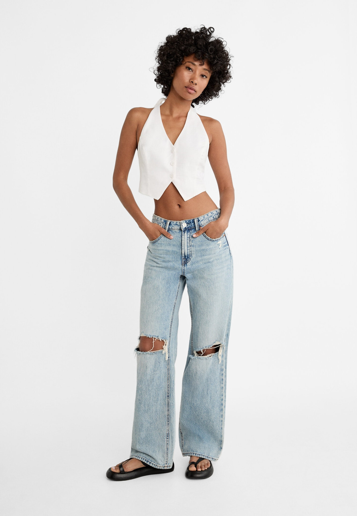 D92 Straight wide | Stradivarius (UK)