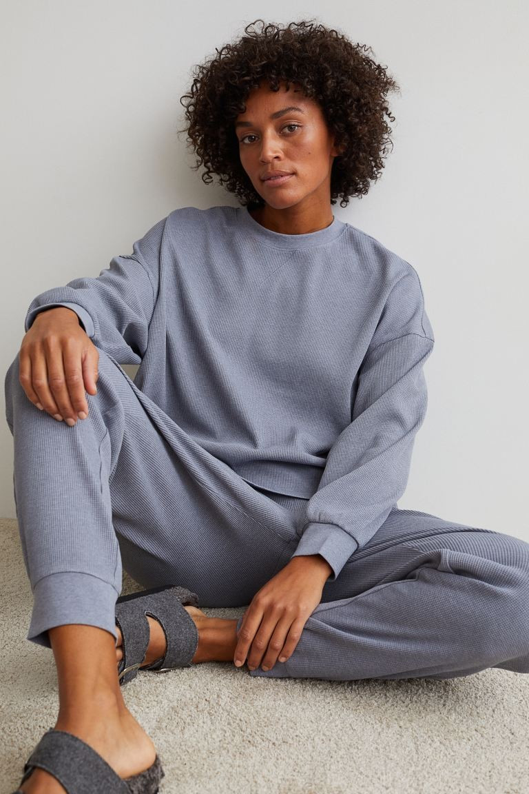 Waffled Jersey Pajamas | H&M (US + CA)