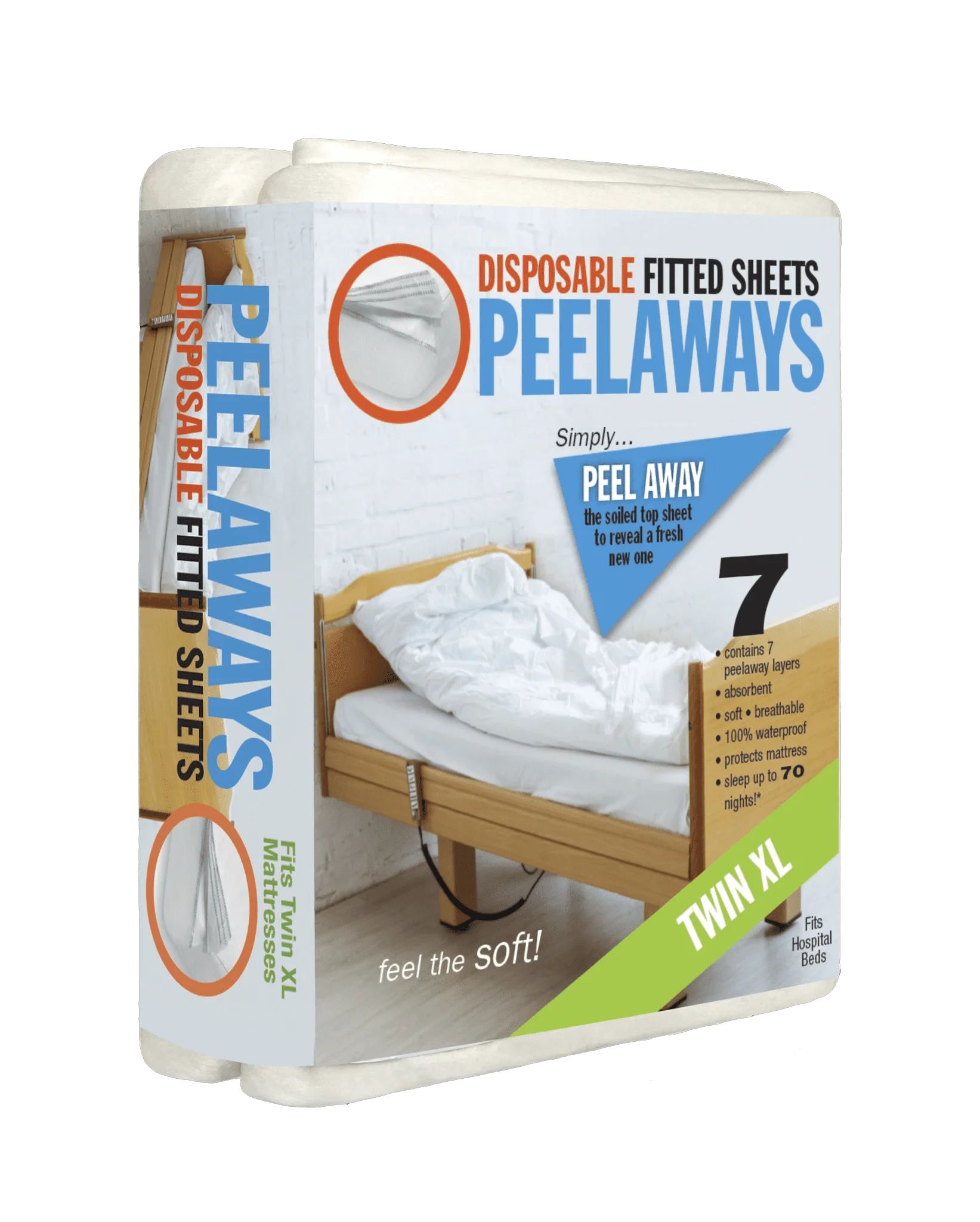 Peelaways - Disposable & Waterproof Bed Sheets | Walmart (US)